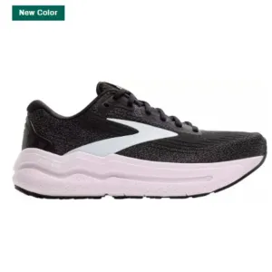🏃‍♀️ Brooks Women's Ghost Max 2 Running Shoes - Black/White/Purple 🏃‍♀️