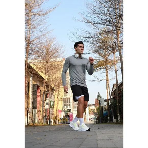 🆕 Men White Athletic Sneakers Walking Gym Comfortable Tennis Road Training Shoe