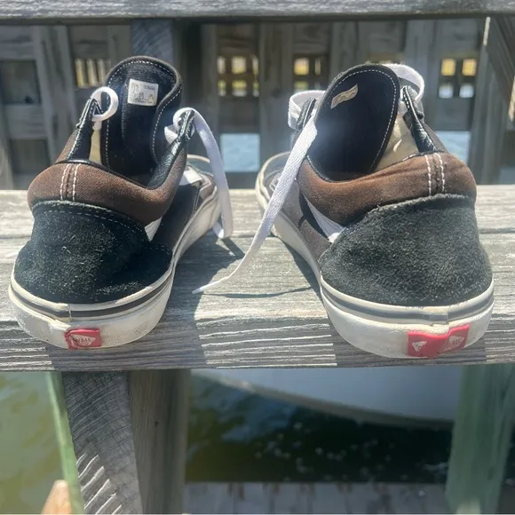 🛹 VANS• Old Skool Classic Shoes• Black / White, Size 13| EUR 47