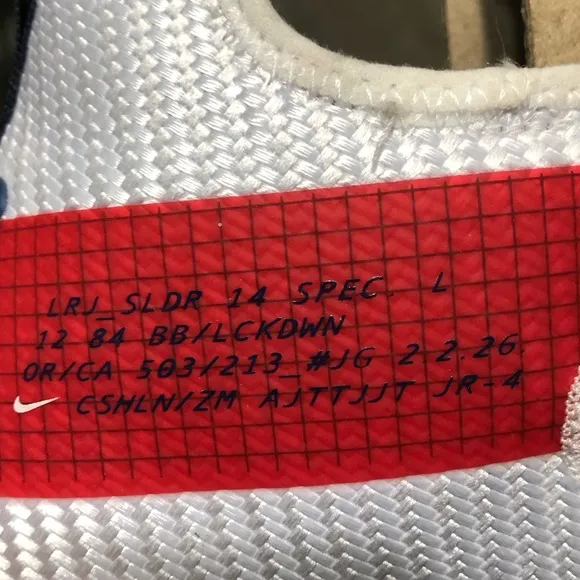2021 Men’s LeBron R James Soldier 14 Spec Size 14