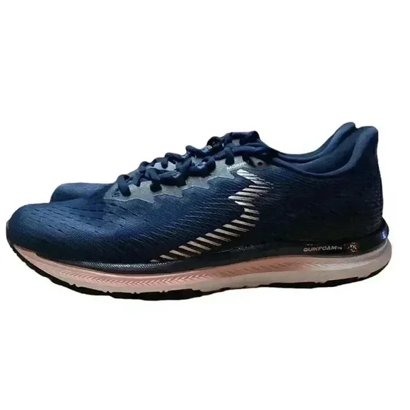 361 Kairos Womens 8.0 Blue Pink Carbon Plated Stability Running Shoes NEW