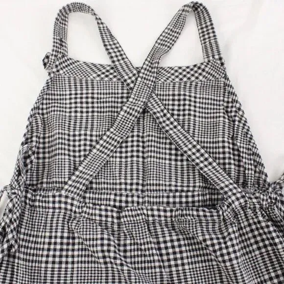 630. FREE PEOPLE Chrissie Mini Skirtall dress in Black combo Sz M NWOT $148