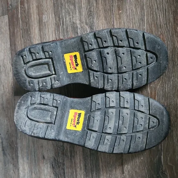 8.5 Safety Toe  Work n Sport leather shoes