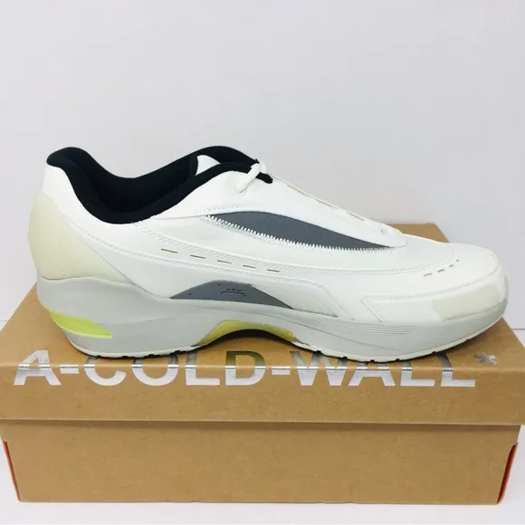 A-COLD-WALL Men's White and Gray Sneakers with Modern Athletic Design
