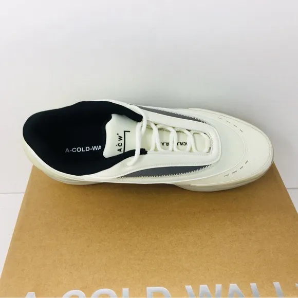 A-COLD-WALL Men's White and Gray Sneakers with Modern Athletic Design