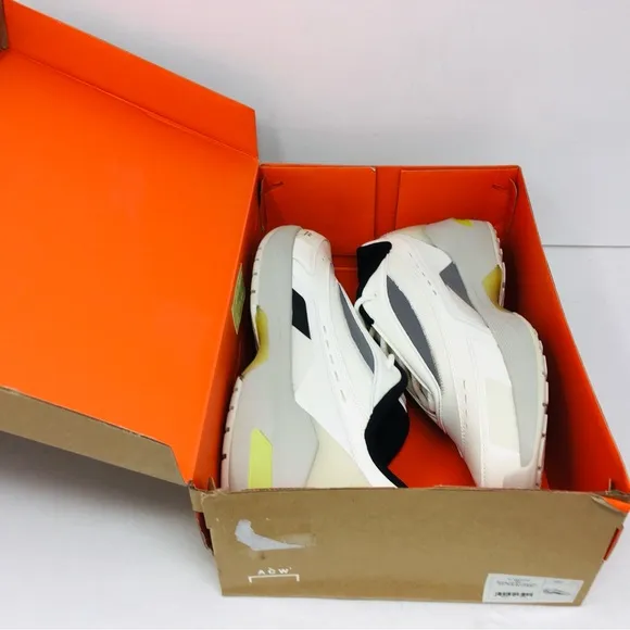 A-COLD-WALL Men's White and Gray Sneakers with Modern Athletic Design