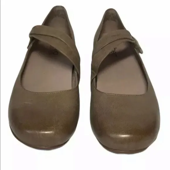 Abeo Bio System Leather Talia Mary Jane Shoes SZ 8