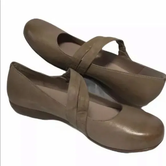 Abeo Bio System Leather Talia Mary Jane Shoes SZ 8