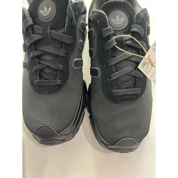 Adidas Adiform Megaride Shoes in Core Black Iron Metallic Grey Five