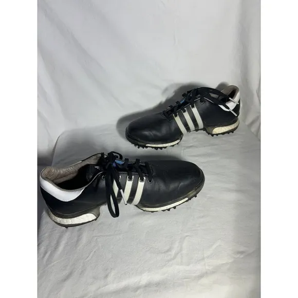 Adidas‎ Adipower Boost Core Golf Shoes Q46753 Men's Size 9.5 US Black Gray N3