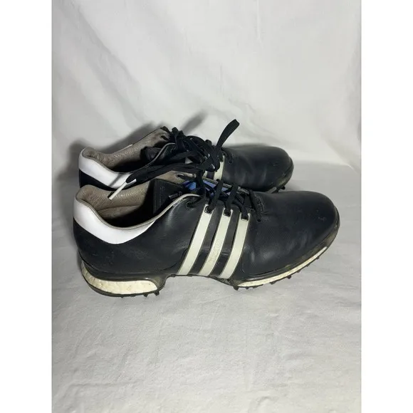 Adidas‎ Adipower Boost Core Golf Shoes Q46753 Men's Size 9.5 US Black Gray N3