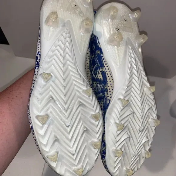 Adidas Adizero 11.0 Comics Football Cleats Men's Size 9.5 US Lightweight Blue