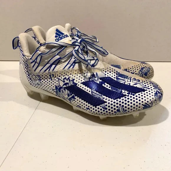 Adidas Adizero 11.0 Comics Football Cleats Men's Size 9.5 US Lightweight Blue