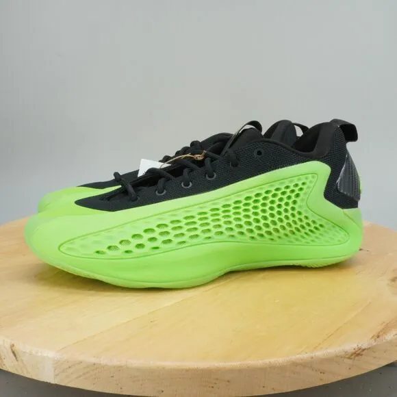 Adidas AE 1 Low 'Slime Mens Size 7 Shoes Lucid Lime Basketball Sneakers NEW