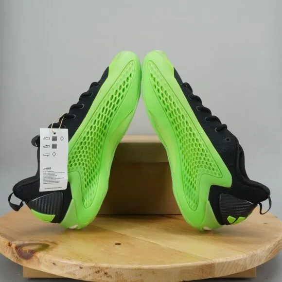 Adidas AE 1 Low 'Slime Mens Size 7 Shoes Lucid Lime Basketball Sneakers NEW