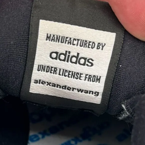 Adidas Alexander Wang Wangbody Run Shoes In Core Black Size 7.5