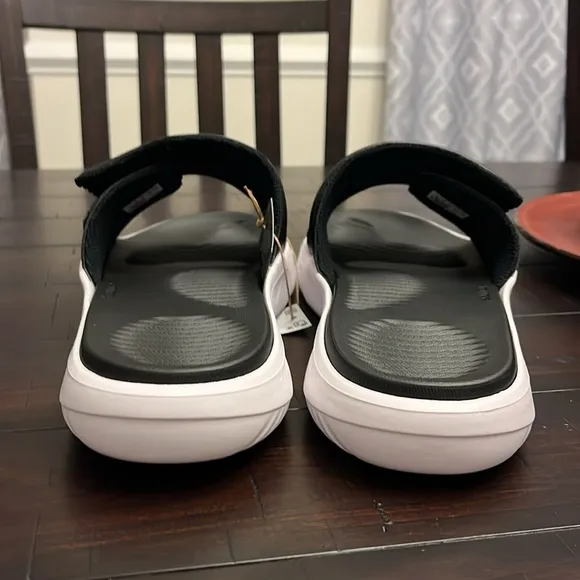 Adidas Alphabounce 2.0 Slides Sandals Shoes new GY9415 black white Mens Size 10