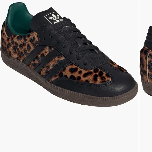 Adidas Black and Brown Sneakers with Classic Design