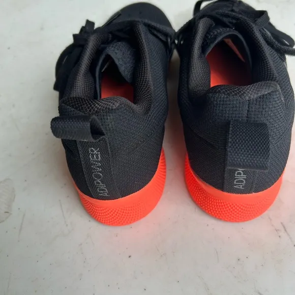 Adidas Black Athletic Shoes with Velcro Straps