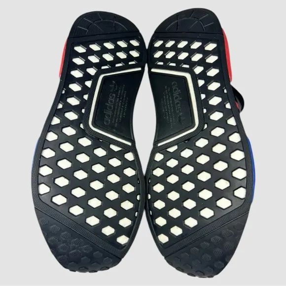 Adidas Black Red Athletic Shoes NMD Design