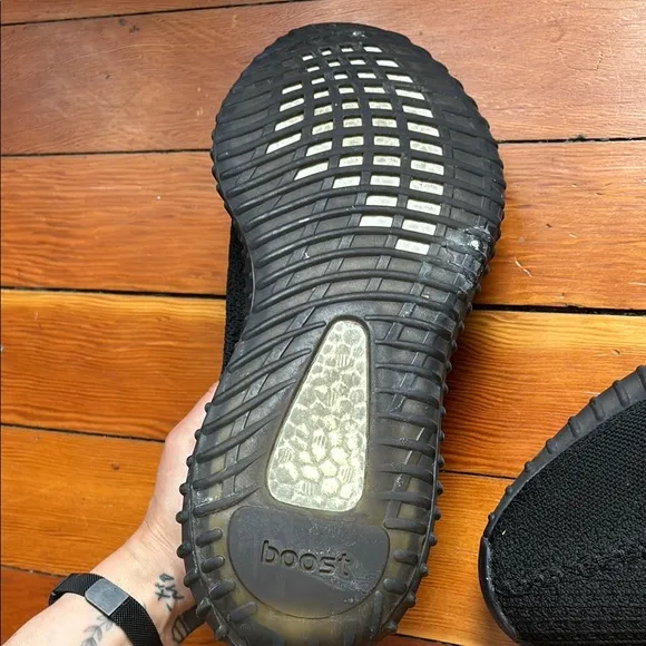 Adidas Black Yeezy Boost 350 Sneakers size 11 men’s