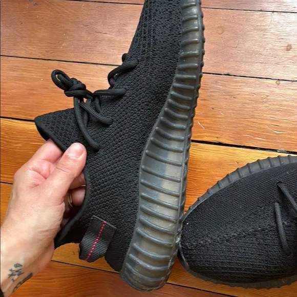 Adidas Black Yeezy Boost 350 Sneakers size 11 men’s