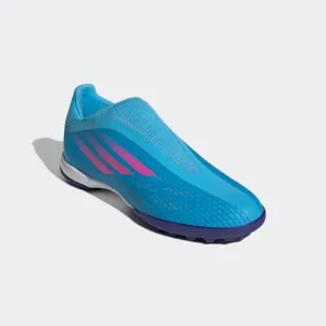 Adidas Blue and Pink Soccer Shoes