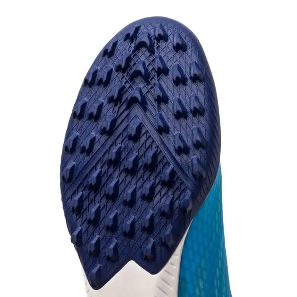 Adidas Blue and Pink Soccer Shoes