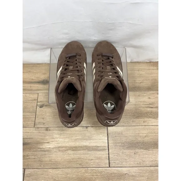 Adidas Campus Sneakers Suede Leather Casual Walking Shoes Brown Mens Size