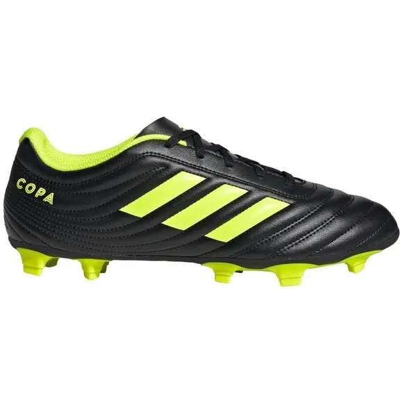 Adidas Copa 19.4 FG BB8091 Men's Soccer Cleats Futbol Shoes Black Yellow 7.5
