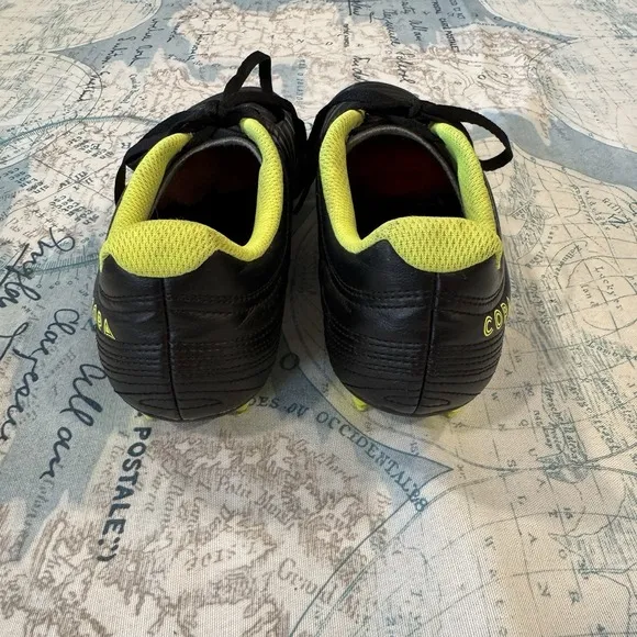 Adidas Copa 19.4 FG BB8091 Men's Soccer Cleats Futbol Shoes Black Yellow 7.5