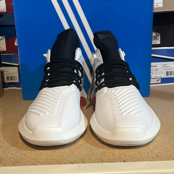 Adidas Crazy 1 ADV Kobe shoes sneakers new AQ0320 white black Mens Size 12
