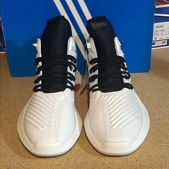 Adidas Crazy 1 ADV Kobe shoes sneakers new AQ0320 white black Mens Size 12