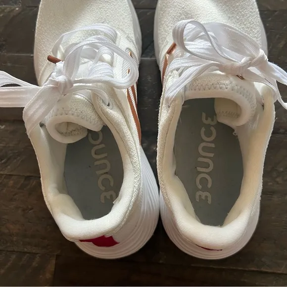 Adidas Edge Lux 3 in white rose gold pink