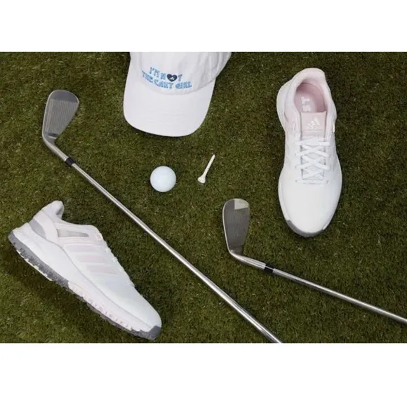 Adidas EQT SL Spikeless Golf Shoes GX7526 White/ Pink