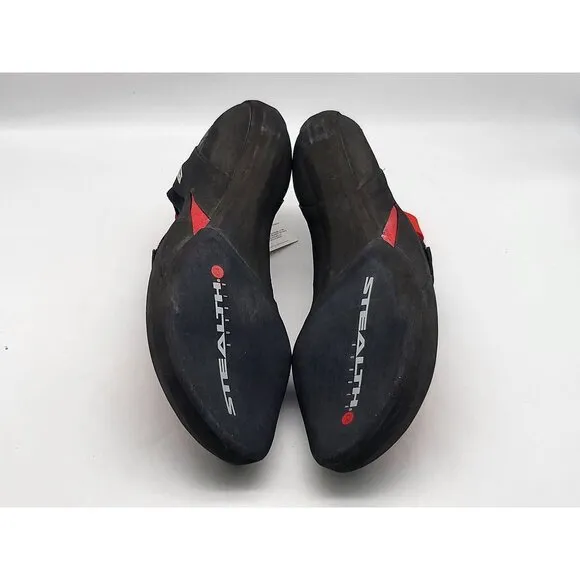Adidas Five Ten Aleon Climbing Shoes Mens Size 12 Black &amp; Red BC0861