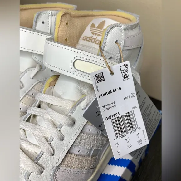 adidas Forum 84 Hi Shoes 'White Magic Beige GW1905