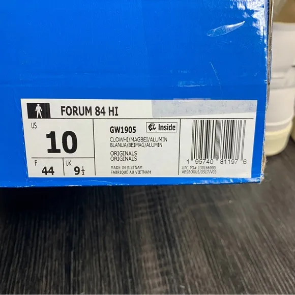 adidas Forum 84 Hi Shoes 'White Magic Beige GW1905