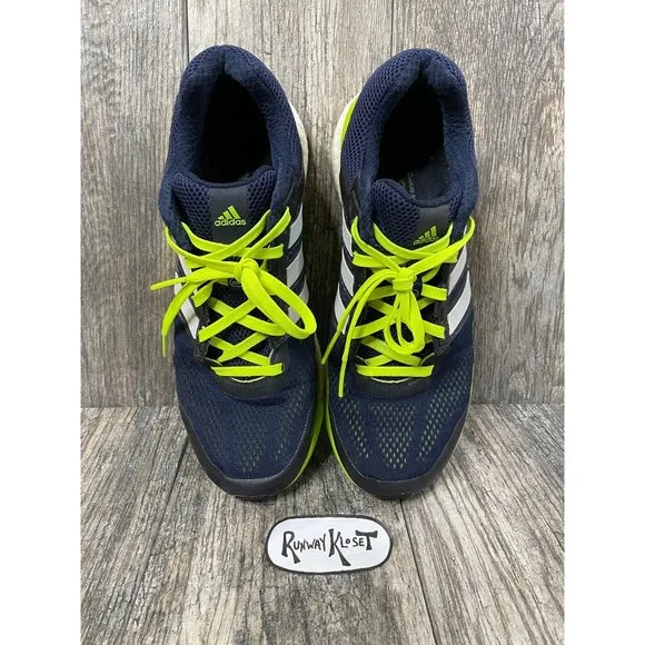 ADIDAS GLIDE BOOST SUPERNOVA Blue Mens Running Shoes Sneakers size 10