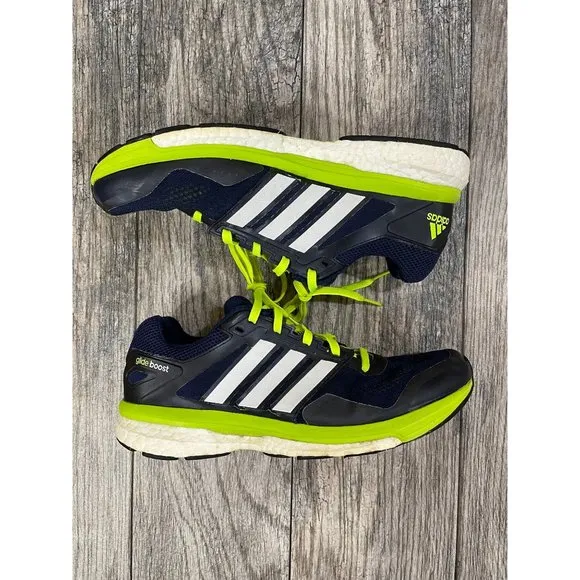 ADIDAS GLIDE BOOST SUPERNOVA Blue Mens Running Shoes Sneakers size 10