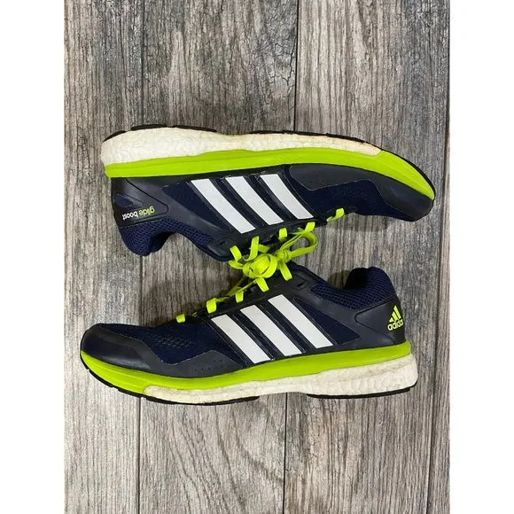 ADIDAS GLIDE BOOST SUPERNOVA Blue Mens Running Shoes Sneakers size 10