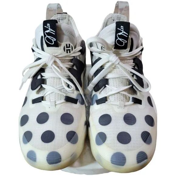 Adidas Harden‎ Vol. 5 Futurenatural Polka Dot - White/Black Mens Size 7