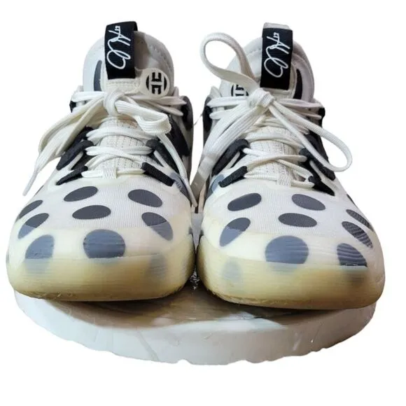 Adidas Harden‎ Vol. 5 Futurenatural Polka Dot - White/Black Mens Size 7