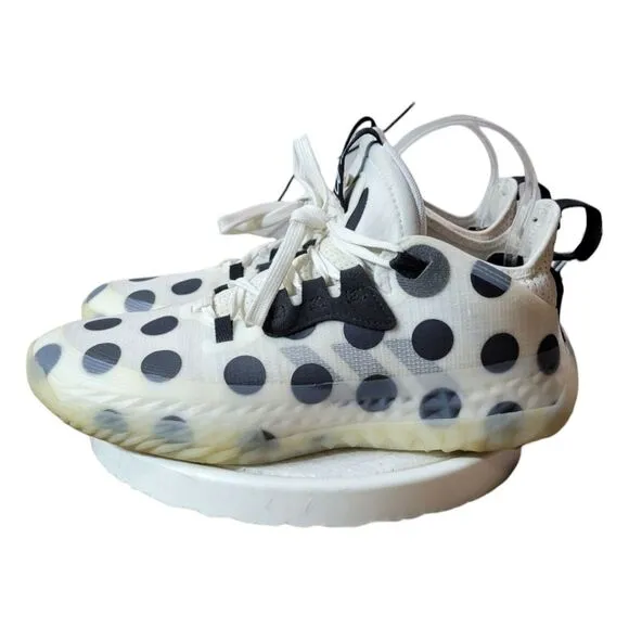 Adidas Harden‎ Vol. 5 Futurenatural Polka Dot - White/Black Mens Size 7