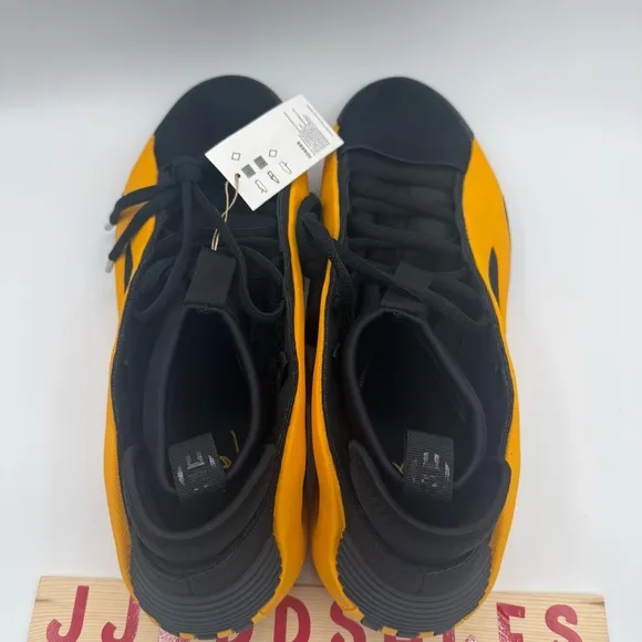 Adidas Harden Vol. 8 Basketball Shoes Black Yellow IG6589 Men's Size 12 NWT