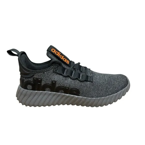 ADIDAS KAPTIR 3.0 LIGHTWEIGHT RUNNING SHOES MENS SIZE 11 BLACK GREY ORANGE NEW