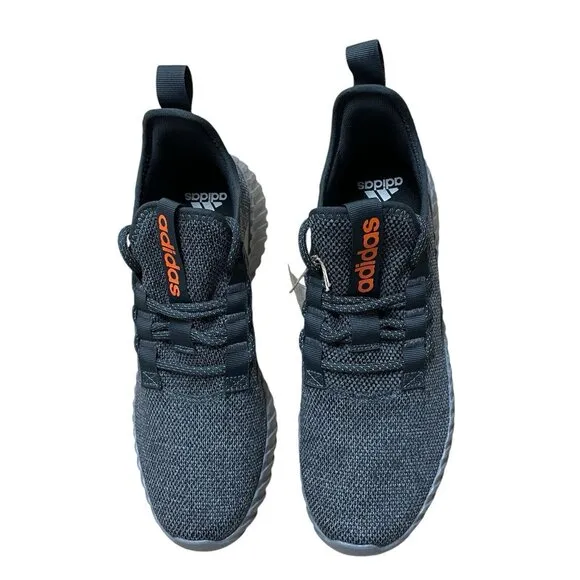 ADIDAS KAPTIR 3.0 LIGHTWEIGHT RUNNING SHOES MENS SIZE 11 BLACK GREY ORANGE NEW
