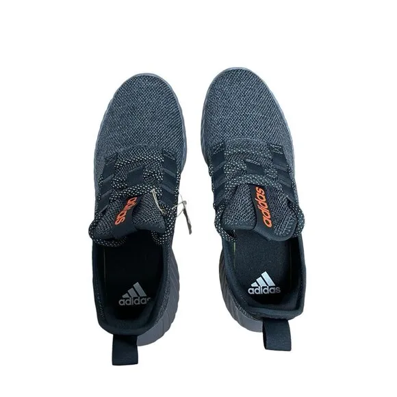 ADIDAS KAPTIR 3.0 LIGHTWEIGHT RUNNING SHOES MENS SIZE 11 BLACK GREY ORANGE NEW