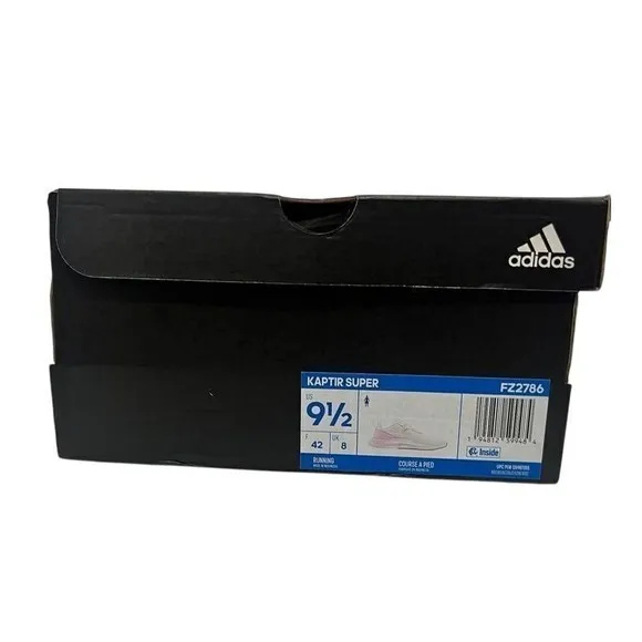Adidas‎ Kaptir Womens Running Shoes Sneakers Size 9.5 NIB Pink Chalk White