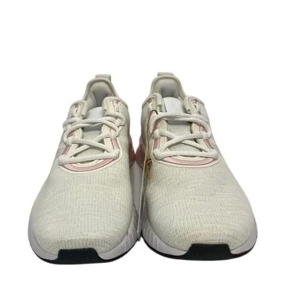 Adidas‎ Kaptir Womens Running Shoes Sneakers Size 9.5 NIB Pink Chalk White